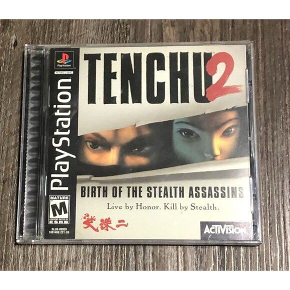PS1 Tenchu 2 Birth of the Stealth Assassins (Sony PlayStation 1) Complete - Picture 1 of 4